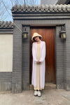 SWAYING/KNIT seamless mohair long suit SW211SZ33